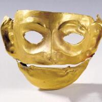 三星堆新出土金面具，是最重金面具的记录！